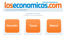 Tablet Screenshot of loseconomicos.com